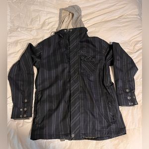 XL Nike snowboarding jacket with Nike snowboarding Vest